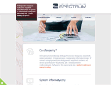 Tablet Screenshot of crspectrum.pl